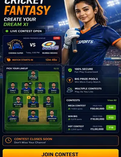 5ubet (5 ubetapp) fantasy cricket & matchday visual 3